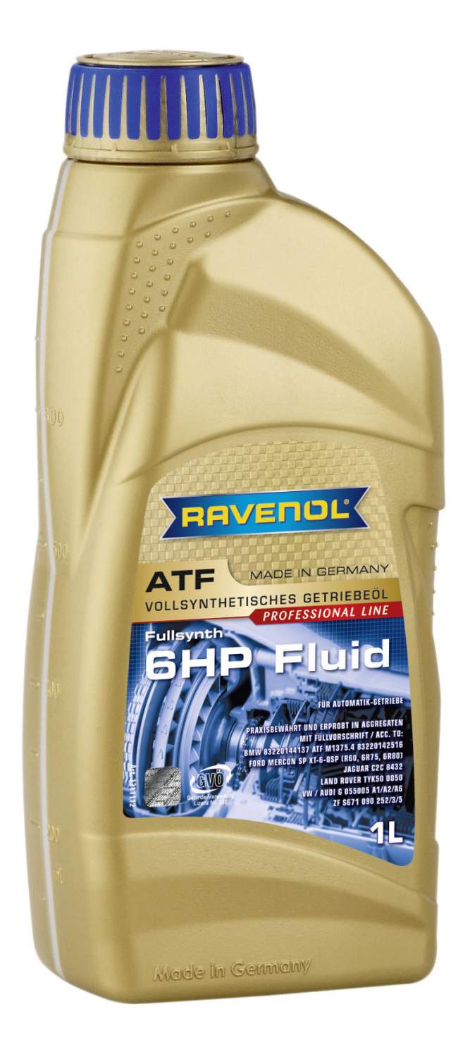 Масло ATF 6HP (фасовка — 1 литр) (TYK500050||RAVENOL)